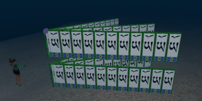 mojo with 3 tib walls
