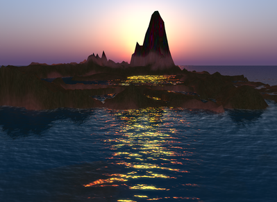 rosabuena at sundown
